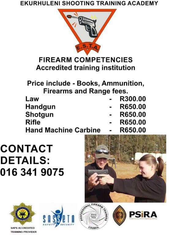 Natshoot Proficiency training